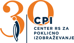 Logotip Center RS za poklicno izobraževanje