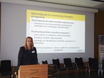 Helena Žnidarič na konferenci Dvig poklicnih kompetenc učiteljev