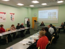 Udeleženci študijskega obiska delegacije iz Moldavije na CPI