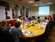Udeleženci študijskega obiska iz Moldavije na CPI