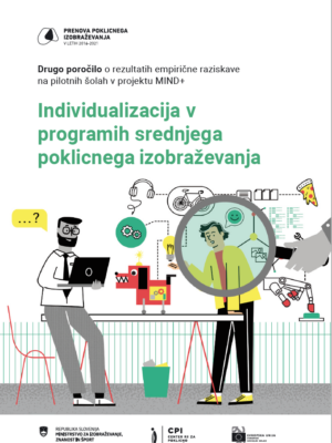 Naslovnica publikacije Individualizacija v programih srednjega poklicnega izobraževanja Drugo poročilo