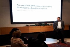 Predstavitev v okviru študijskega obiska na Norveškem (Akademija za kombinirano učenje)