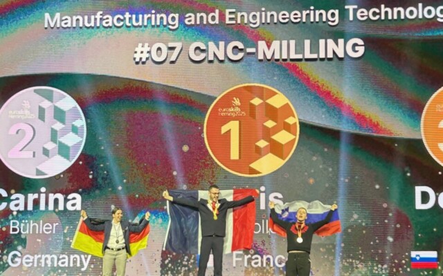Slovenija z medaljami z EuroSkills Herning 2025