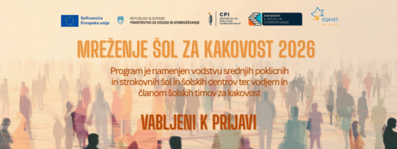 Mreženje šol za kakovost 2025 in povabilo šolam k vpisu v Mreženje šol za kakovost 2026
