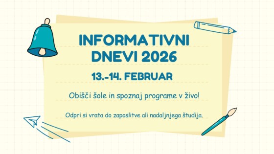 Informativni dnevi 2026